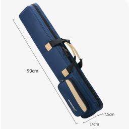 Alça ajustável com bolso lateral, Flauta Carry Bag, Pode segurar 7 flautas - Image 6