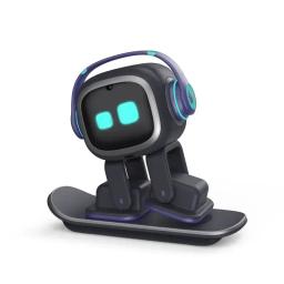 Emo robô inteligente brinquedos para animais de estimação emo acompanhando máquina de voz ai quebra-cabeça ação eletrônica desktop eletrônico animal de estimação crianças presentes brinquedos - Image 2