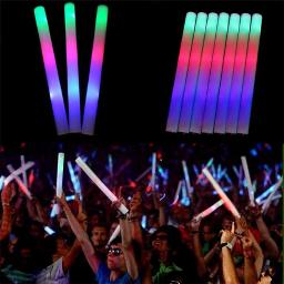Espuma Glow Sticks Led Multi-color Eletrônico Light Up Sticks Fontes do partido para a festa Casamento Aniversário Concerto Natal - Image 1