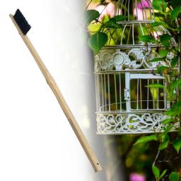 Bird Cage Escova De Limpeza, Suprimentos Duráveis Para Papagaios, Suprimentos Necessários, 14.37" - Image 3