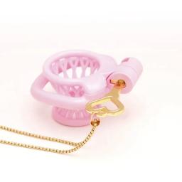 Chastity Cage Key Necklace para Casais, Fits All Jages, Integrated Lock Keychain, Anti Cheating, Sex Toys para Adultos, Brand New Game - Image 6