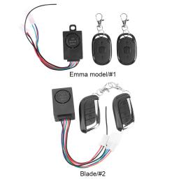 36-72v 125db e-bike dispositivo anti-roubo anti perdido scooter elétrico bicicleta detector de controle remoto alarme - Image 6