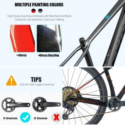 Lexon quadro mtb de carbono completo 29er bicicletas mountain bike hardtail t1000 29 142*12 ou 148*12mm boost ciclismo conjunto quadros - Image 2