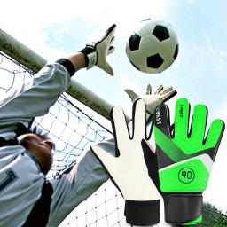 Luvas do apoio do látex do goleiro, protetor do objetivo, proteção completa do dedo, antiderrapante, impermeável, respirável, crianças, adultos - Image 2