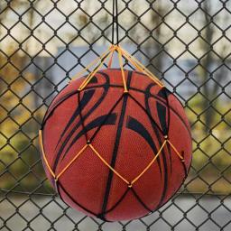 Único Heavy-Duty Mesh Ball Carry, Basquete Carry, Armazenamento Net Bag, suporte do futebol, bolas de futebol, basquete - Image 4