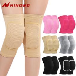 Dança Respirável Joelheiras, Proteção Fitness, Esportes Equipamento de Proteção, Antiderrapante, Anti-Colisão, Yoga, 1 Par - Image 1