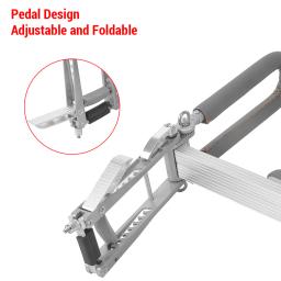 Assento de bicicleta dobrável ultra leve para crianças, acessório portátil de bicicleta para adultos, bicicletas de estrada, bicicletas de liberação rápida - Image 4