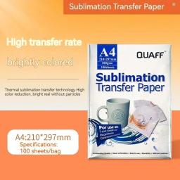 Sublimação Papel De Transferência Para Impressão De T-shirt, Papel De Transferência De Calor, Copo De Cozimento, Papel De Desenho Quente, Poliéster, A4, A3, A3 +, 22.5*9.5cm - Image 2