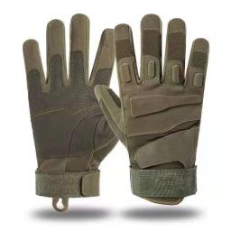 Luvas táticas de dedo completo antiderrapante para homens e mulheres, esportes de proteção ao ar livre, ciclismo, escalada, montanhismo, pulso - Image 2