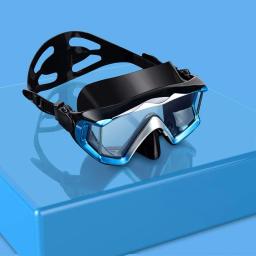Óculos De Mergulho Panorâmico, Máscara De Snorkel, Salvamento Subaquático, Equipamento De Natação - Image 3