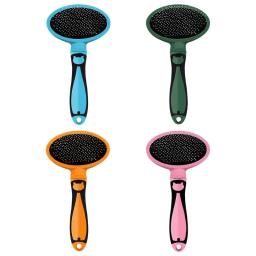 Escova para remoção pelos cães e gatos, escova para remoção pelos animais estimação, remove suavemente cabelo - Image 1