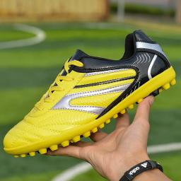 Chuteiras de futebol profissional com renda para homens e meninos, sapatos de futebol, botas de alta qualidade, tênis de grama infantil, sociedade, tamanho 32-45 - Image 1