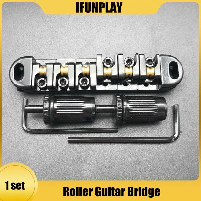 Ponte Tune-o-matic com Selas de Rolos para Guitarra LP - Ajuste Preciso