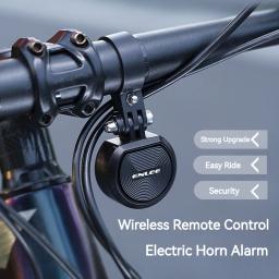 ENLEE-Campainha Elétrica de Bicicleta com Controle Remoto, Alarme Anti-Roubo, Trompete, 120DB, Carga USB, Ciclo, Motocicleta, Scooter - Image 1