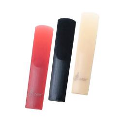Eco-friendly Resina Reeds para Saxofone, Soprano, Alto, Clarinete Tenor, Saxofone Acessórios, Instrumento Peças, 3 Pack - Image 4