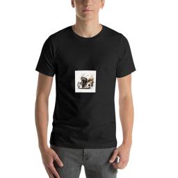 Camiseta Gráfica Blank Plain Masculina, Capacete De Futebol Americano - Image 4