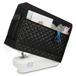 Bolsa de tricô para ferramentas de costura Bolsa de grande capacidade Capa contra poeira Armazenamento de máquinas artesanais Acessórios - Image 1