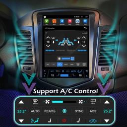 Car Play Android Player Para Chevrolet Cruze J300 2008-2012 2din Rádio Multimídia Vídeo GPS CarPlay Auto 2 din Para estilo Tesla - Image 5