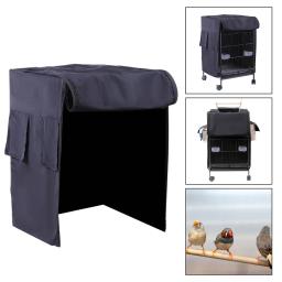 Tampa da gaiola do pássaro à prova de vento, Boa noite, Resistência à água, Roupas para Budgies Small Animal Lovebirds Cat Rabbit - Image 4