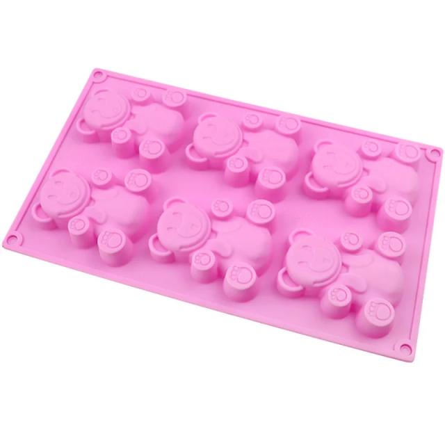 Moldes de Silicone Versáteis para Doces e Decoração de Bolos em Chá de Bebê, Aniversários e Casamentos