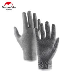 Naturehike-unisex luvas antiderrapantes para tela sensível ao toque, antiderrapante, respirável, dedo cheio, para esportes ao ar livre, camping, corrida, novo - Image 2