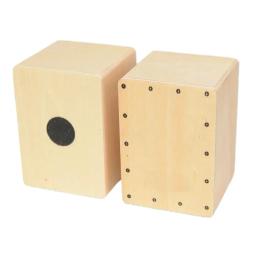 Tambor de caixa Cajon para amantes da música Construção de madeira lindamente texturizada aumenta seu som com o zumbido como efeito - Image 2