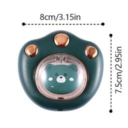 Mini Aquecedor De Mão Reutilizável, USB Recarregável, Aquecimento Rápido, Pata De Gato Bonito, Pacote De Aquecimento Instantâneo, Inverno - Image 6