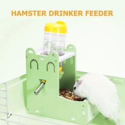 Bebedor De Hamster Durável, Pequeno Pet Bottle Holder, Alimentador De Alimentos De Coelho, Mini Alimentação De Água, Pet Supplies, Bonito - Image 3