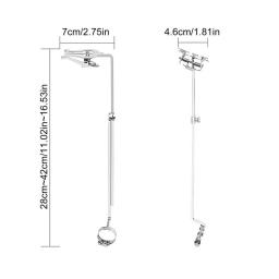 Metal Sheet Music Stand, acessórios trompete, comprimento ajustável, ferro para violino jogadores e desempenho do instrumento - Image 6