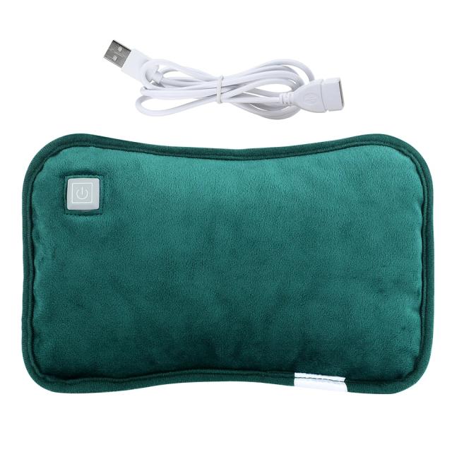 Aquecedor de Mão e Pés de Grafeno USB Recarregável para Inverno: Almofada Térmica Quente e Luvas Confortáveis