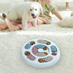 Suprimentos para animais de estimação cão brinquedos educativos alimentador aumento interativo filhote de cachorro iq comida dispensador interativo brinquedos de alimentação educacional - Image 4