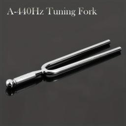 Acessórios para Instrumentos Musicais de Aço Inoxidável, Padrão A, Tuning Fork, Violino, Viola, Violoncelo, Um Tone, Presente, 440Hz, 1Pc - Image 1