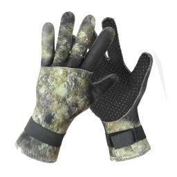 Luvas de mergulho de neoprene de 3 mm para caça submarina antiderrapantes para caiaque molhado anti-corte - Image 2