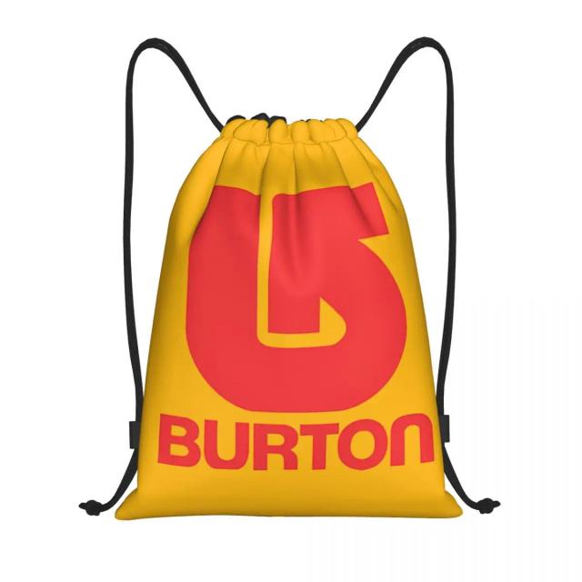 Burton Mochila Esportiva Portátil Cordão Sacos de Livro
