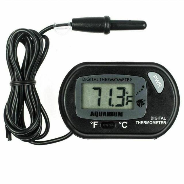 Termômetro Digital LCD para Aquários com Alarme de Temperatura para Peixes - Medidor de Água Ideal para Seu Tanque