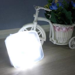 Lanterna portátil solar LED inflável, luz de acampamento, viagens, caminhadas, dobrável, iluminação de emergência, lâmpada flutuante, carro, 1pc - Image 6