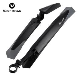 West biking bicicleta fender mountain bike pára-lamas conjunto ciclismo fender asas para 26 27.5 29 polegada frente/traseiro pára-choques - Image 1