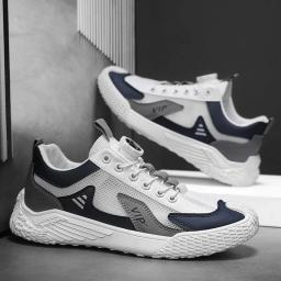 Tênis de plataforma grossa masculino, casual, malha, slip-on, respirável, esportes, corrida, ao ar livre, corrida, verão, venda, unissex, Y2K - Image 3
