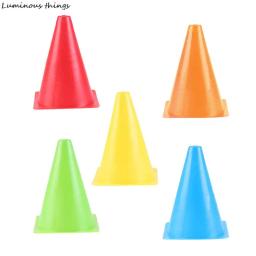 Cone De Treino De Futebol, Marcador De Obstáculos, Equipamento Desportivo, 5 Cores, 18cm, 1Pc - Image 3