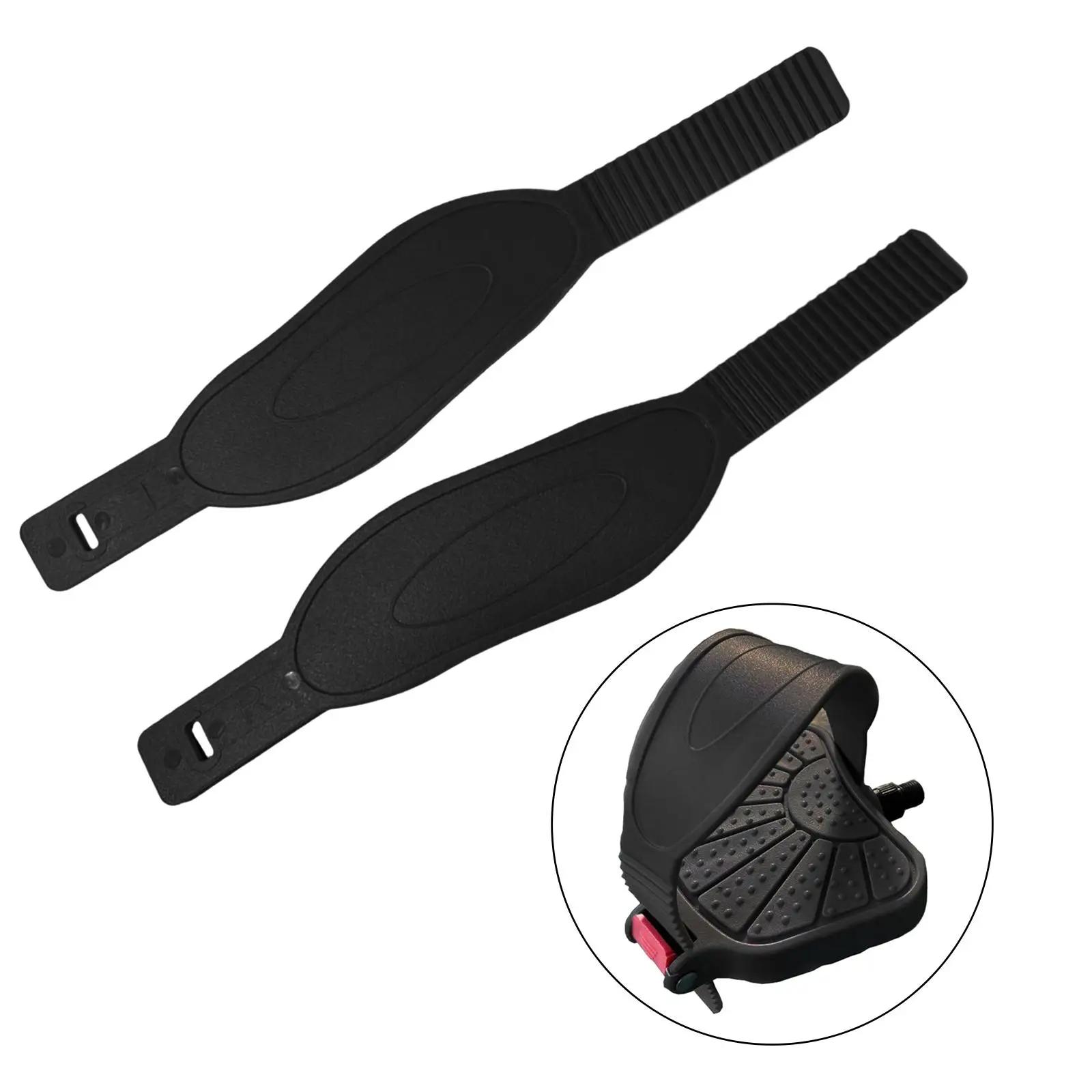 Cintos de pedal para bicicleta ergométrica, correias internas do pedal, correias do toe, acessórios fitness, máquina de ciclismo, 2pcs - Image 1