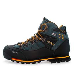 Caminhadas Sapatos Homens Outdoor Mountain Climbing Sneaker Mens Top Quality Moda Casual Snow Boots - Image 1