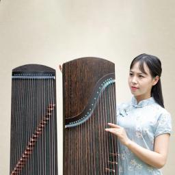 Portátil madeira sólida iniciante Guzheng, jogo profissional, instrumentos de corda tradicionais chineses, 21 cordas, crianças - Image 4