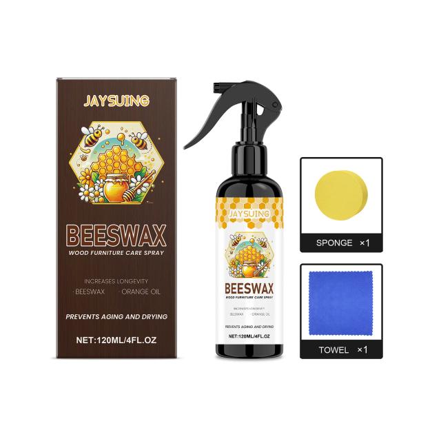 Jaysuing Cera de Abelha Polidor de Madeira 1/2/3 Conjuntos