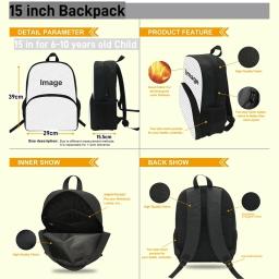 3 pçs conjunto de mochila escolar de impressão 3d de futebol com sacos de almoço caso de lápis para grau 1-3, impressões de futebol sacos de escola para meninos meninas - Image 6