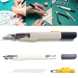 Alta precisão Detalhe artesanato faca-30 graus lâmina utilitário faca-arte, artesanato, modelo que faz a ferramenta, auto bloqueio anti-Shaking - Image 5
