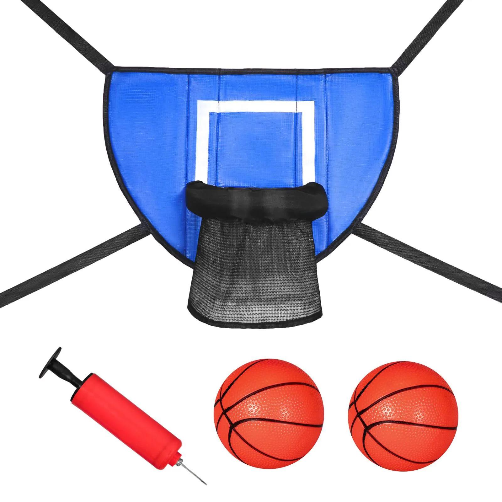 Cesta de Basquete para Trampolim Universal - Diversão ao Ar Livre para Crianças