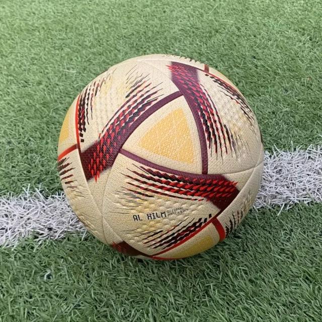 Bola de Futebol Tamanho 5 PU Sem Costura Resistente ao Desgaste Treinamento