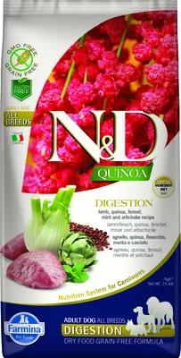 Farmina alimento para cães sem grãos secos para todas as raças de quinoa linha com digestão sensível cordeiro e kinea 8805 | quinoa di - Image 1