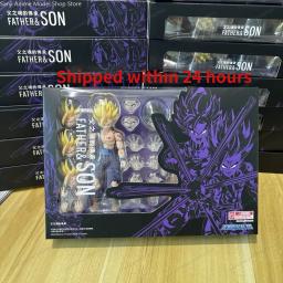 Dragon Ball Action Figure Toy, Demoniacal Fit, DF SHF Pai e Filho Set, Goku Gohan Modelo Presente, em estoque - Image 1