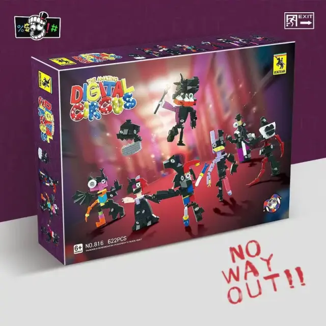 Conjunto Digital de Blocos para Meninos - Brinquedo Novo e Divertido